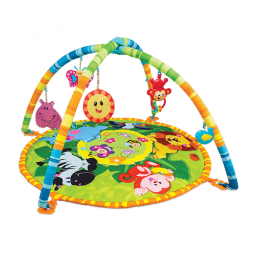 Winfun Tapis d’éveil Trapèze Jungle 0+