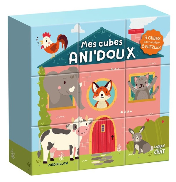 Mes premiers jeux : mes cubes ani'doux Mes premiers jeux : mes cubes ani'doux