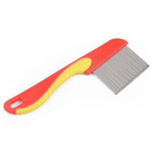POUXID PEIGNE ANTI POUX TRIPLE ACTION ROUGE