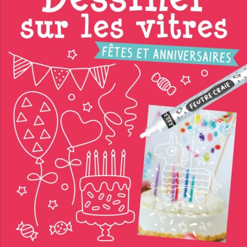 Dessiner sur les vitres : fêtes et anniversaires