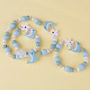Ensembles Collier et Bracelet Bijoux De Jeu Extensibles Collier De Perles Pour filles dauphin