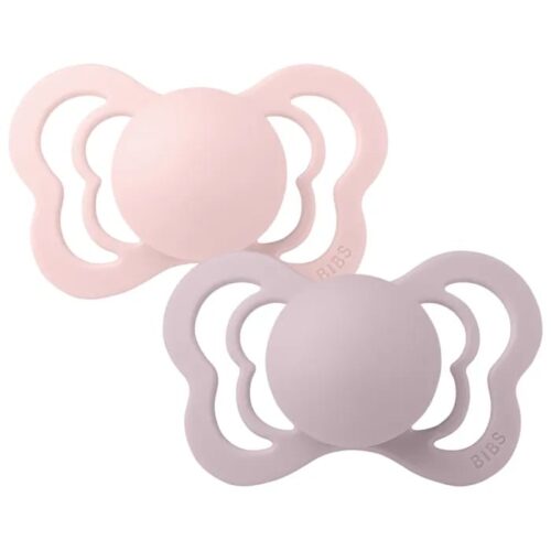 BIBS Sucettes en silicone Blossom/Dusky Lilac 6 à 18 m