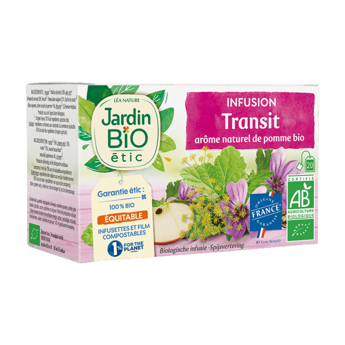 Jardin Bio Infusion Transit Saveur Pomme 30G