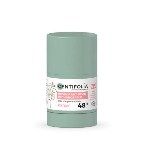 Centifolia Déodorant stick rechargeable 48h - Fleur de coton