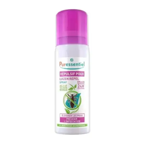 PURESSENTIEL SPRAY REPULSIF POUX 75ML