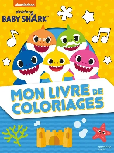 Baby Shark. Mon livre de coloriages