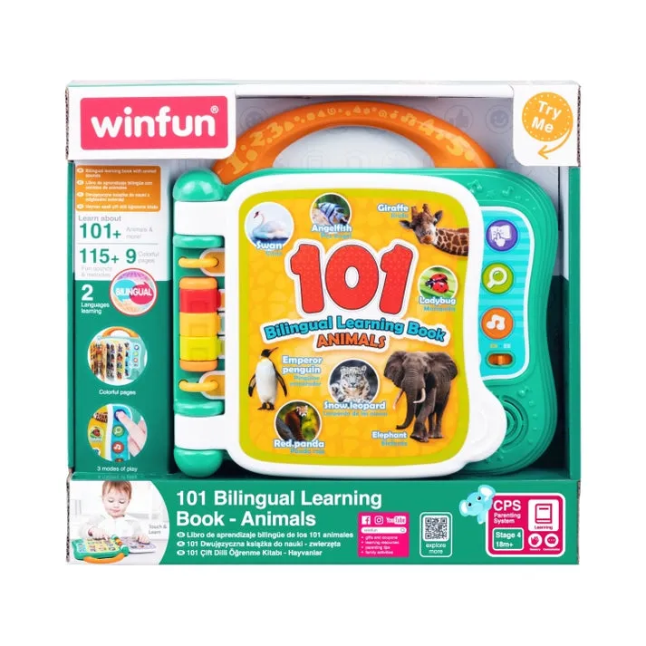 Winfun 101 Bilingual Learning Book – Animals