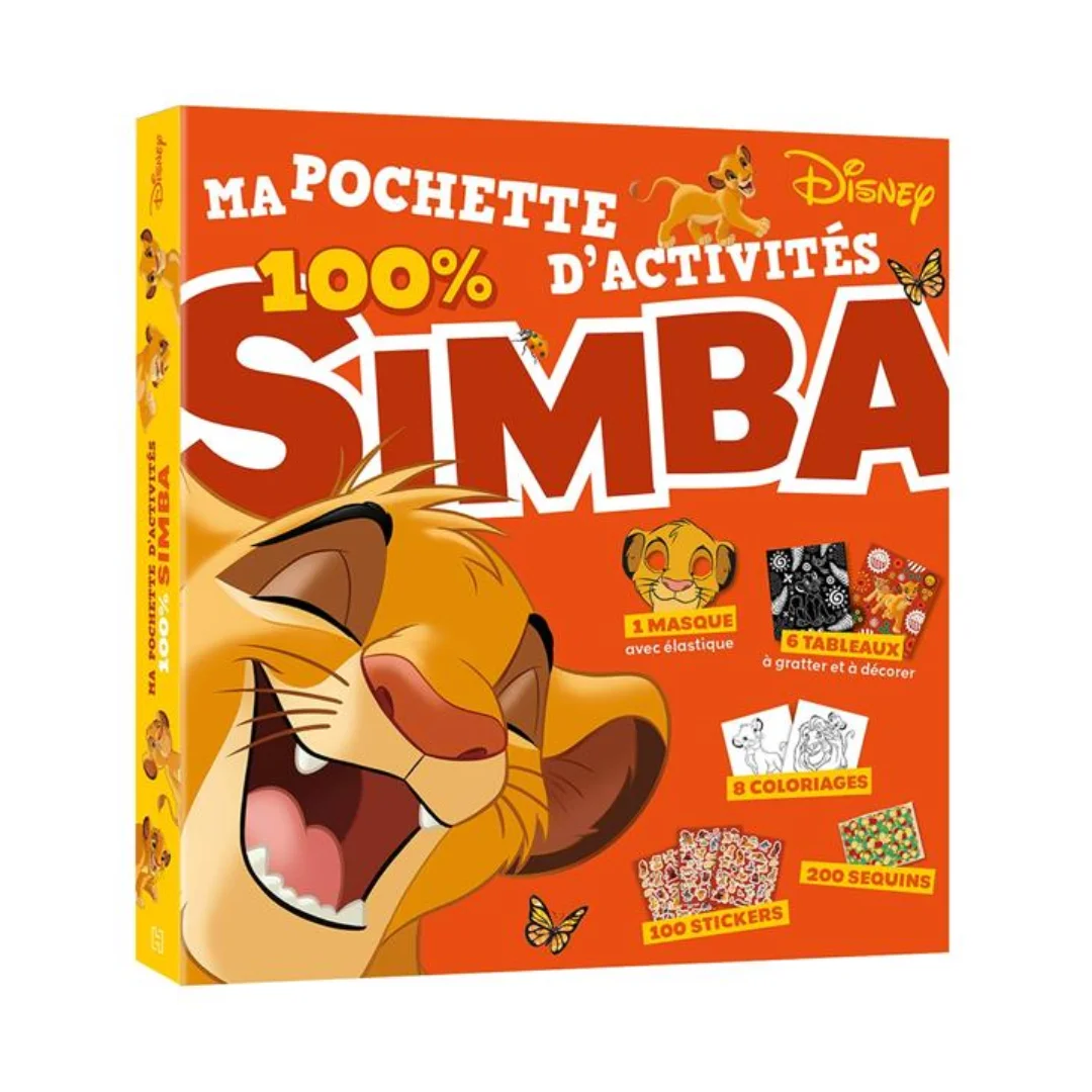 Ma pochette d’activités 100% Simba