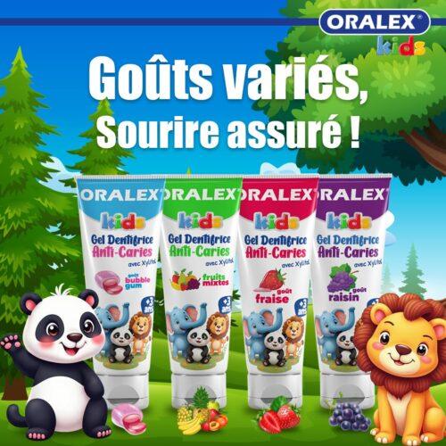ORALEX DENTIFRICE KIDS RAISIN 100GR