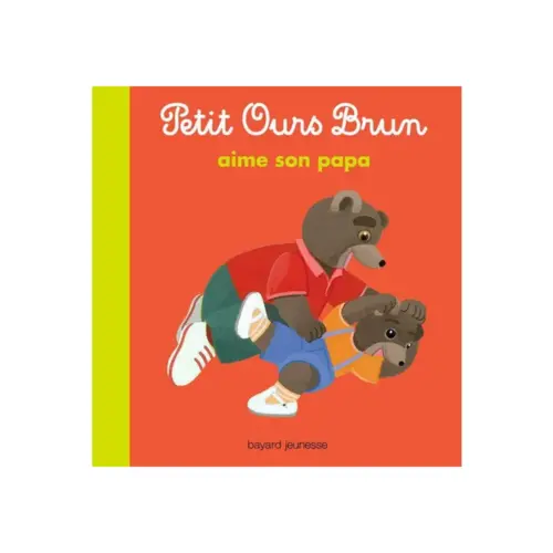 petit ours brun aime son papa
