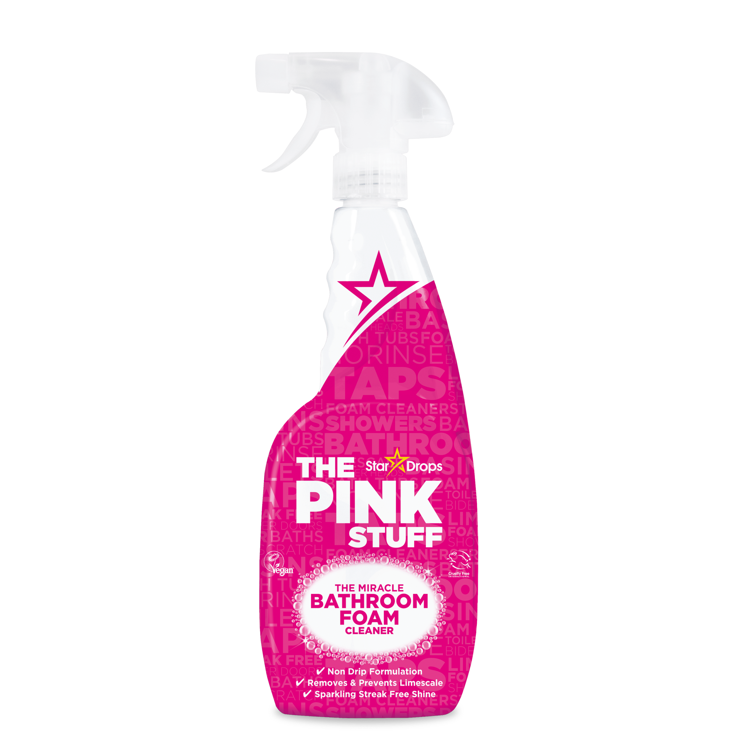The Pink Stuff La Mousse Nettoyante Miracle pour la Salle de Bain
