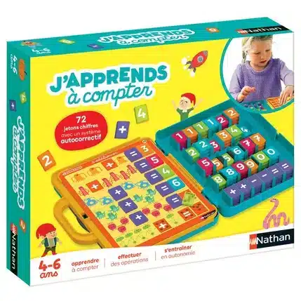 Nathan J’apprends à Compter 4 à 6 ans