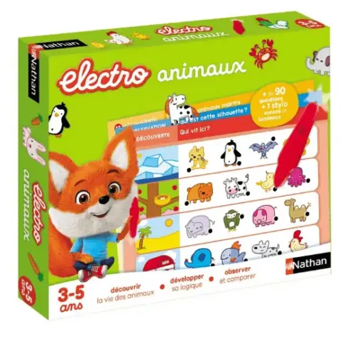 Nathan Electro Animaux 3 à 5 ans