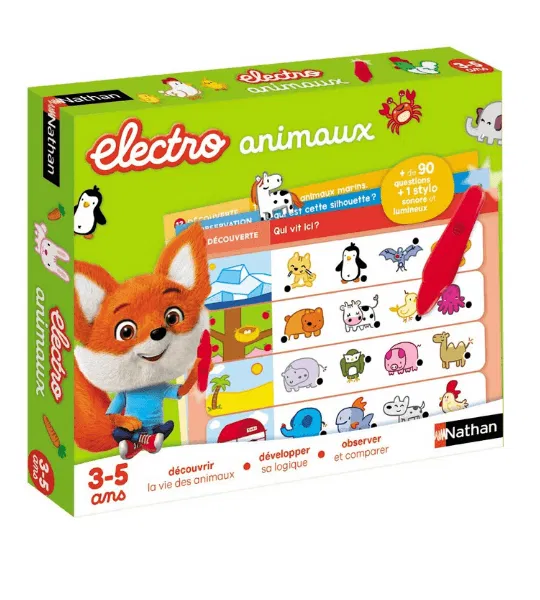 Nathan Electro Animaux 3 à 5 ans