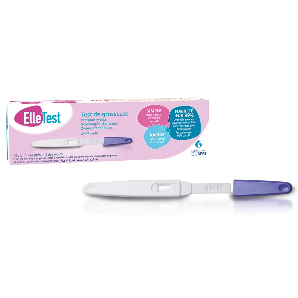 Gilbert Elletest Test de Grossesse - 1 Test Gilbert Elletest Test de Grossesse - 1 Test