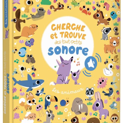 Cherche et trouve des tout-petits sonore - les animaux