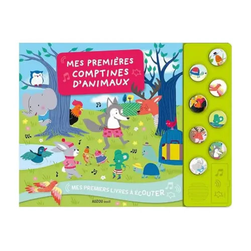 Mes premiers livres à écouter : Mes Premières Comptines d’Animaux