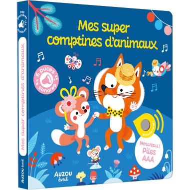 Mes premiers sonores Mes Super Comptines D'animaux