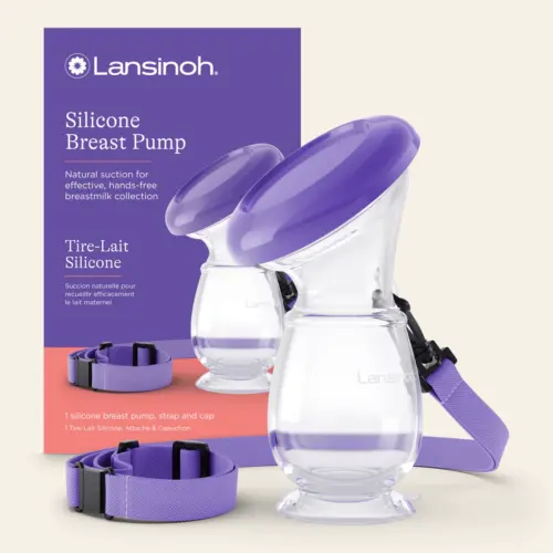 Lansinoh Tire-lait silicone / recueil lait