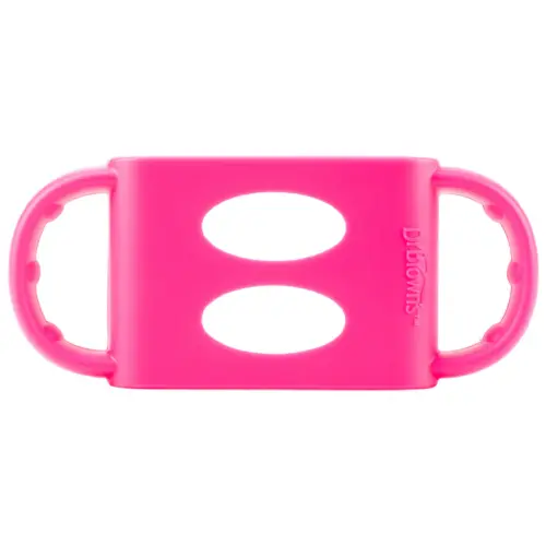 Dr. Brown’s Poignées en Silicone pour Biberons et Gobelets - Rose