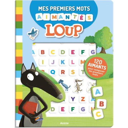 Mes premiers mots aimantés Loup