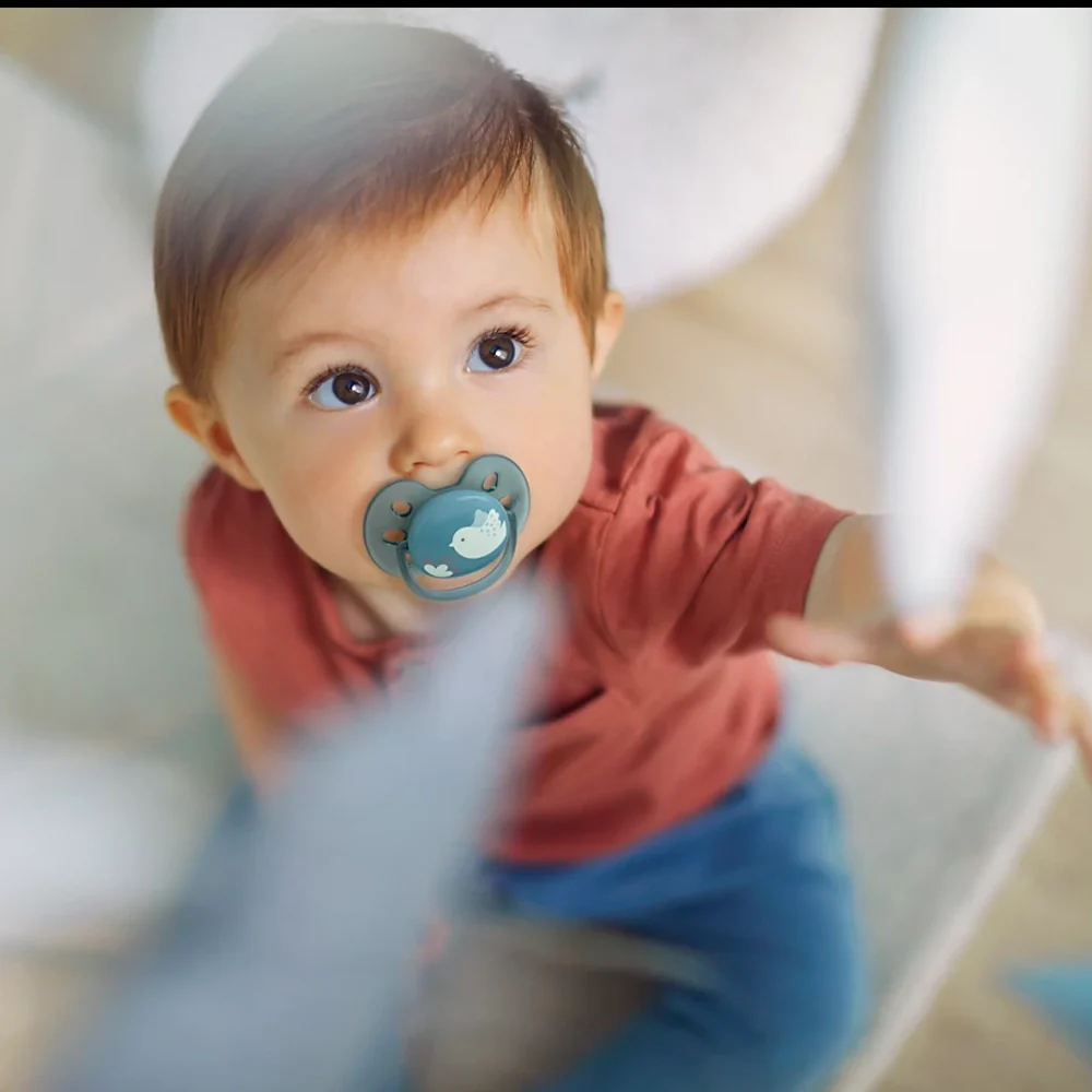 Philips Avent Lot de 2 Sucettes Soft 6-18m Garçon Philips Avent Lot de 2 Sucettes Soft 6-18m Garçon – Image 2