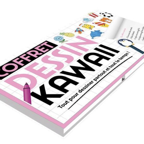 Coffret Dessin Kawaii – Créativité à emporter partout 🎨
