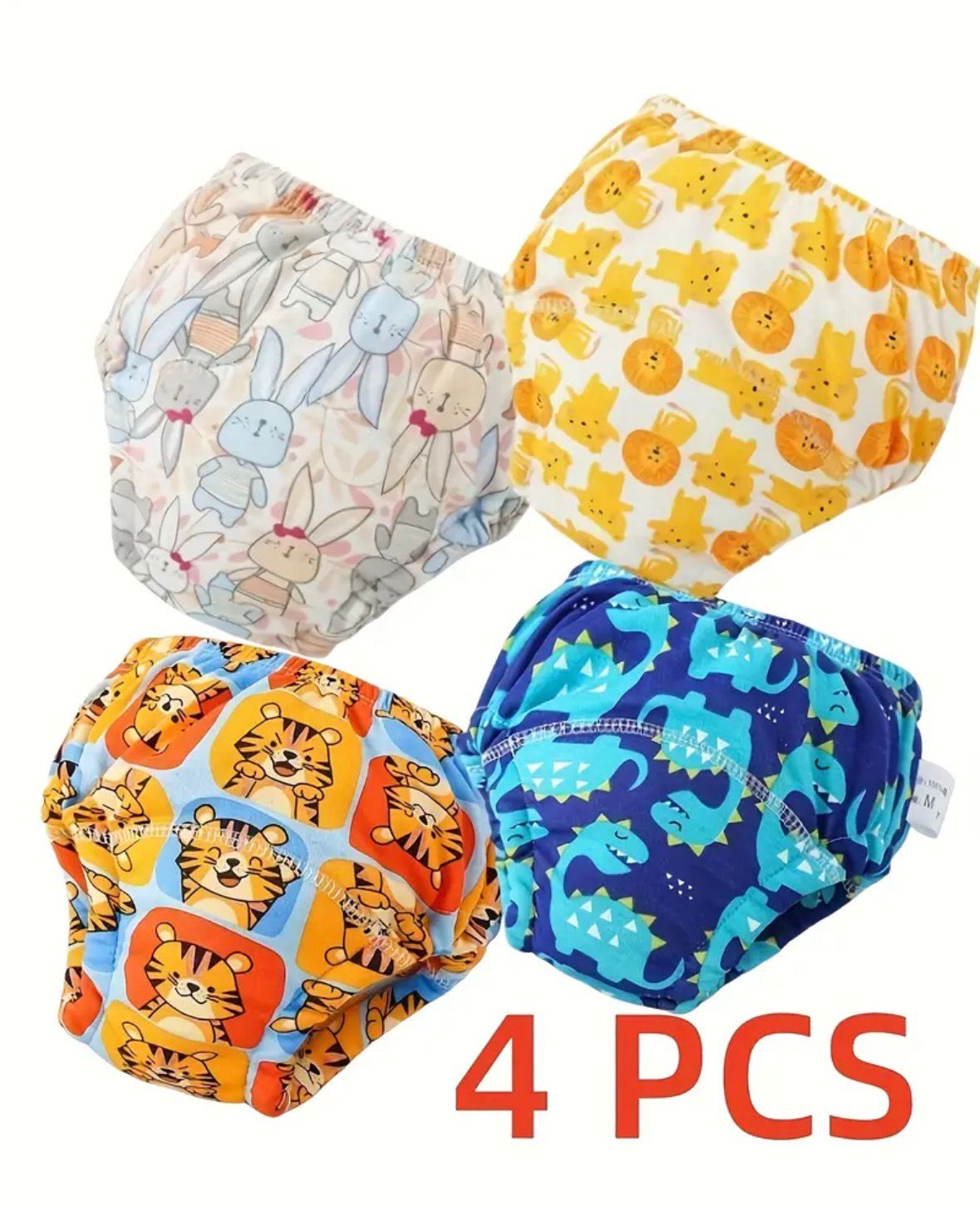 4 Couche d'apprentissage lavables taille M Lion 4 Couche d'apprentissage lavables taille M Lion