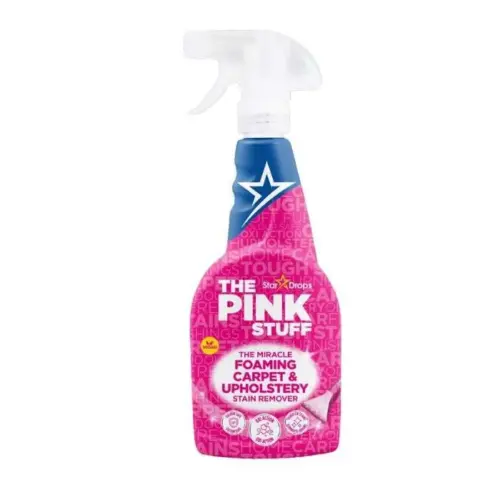 The Pink Stuff Détachant Miracle Moussant Pour Tapis Et Tissu D'ameublement - 500ml