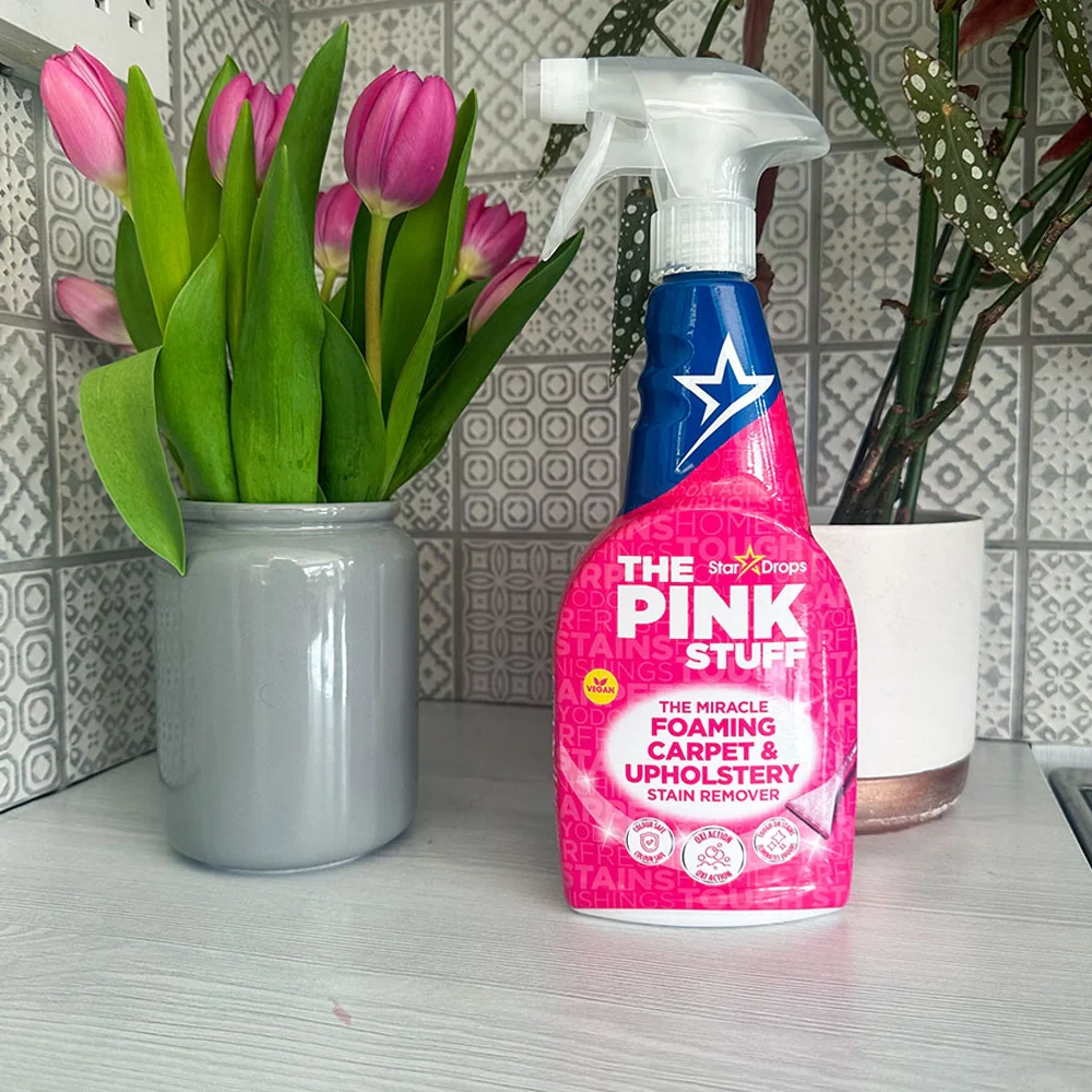 The Pink Stuff Détachant Miracle Moussant Pour Tapis Et Tissu D'ameublement - 500ml The Pink Stuff Détachant Miracle Moussant Pour Tapis Et Tissu D'ameublement - 500ml – Image 2