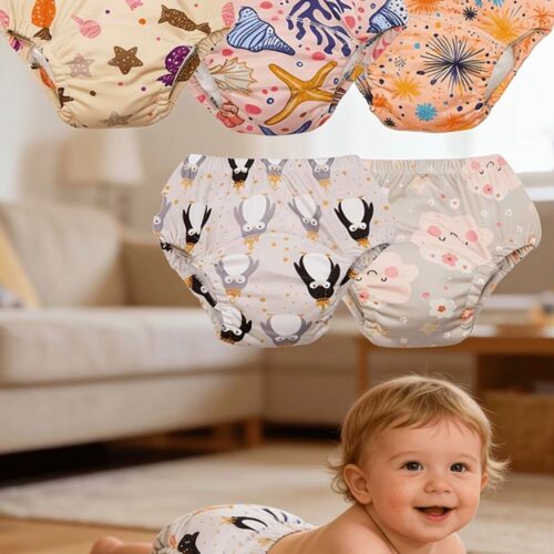 5 Couche d'apprentissage lavables taille M pour enfant