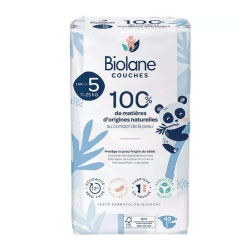 BIOLANE COUCHES TAILLE 5 (11-25KG ) 40 UNITES