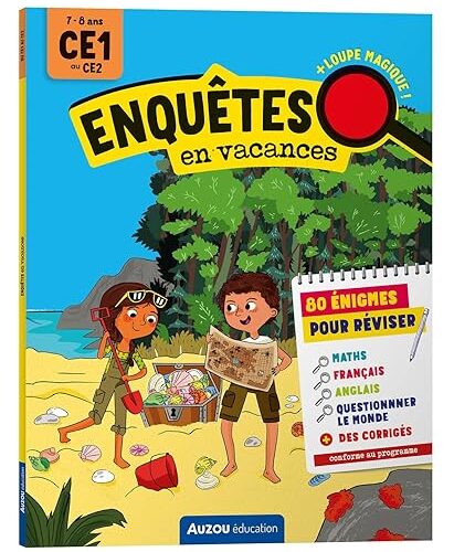 Enquêtes en vacances - du ce1 au ce2