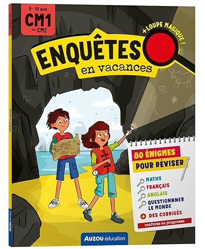 Enquêtes en vacances - du cm1 au cm2