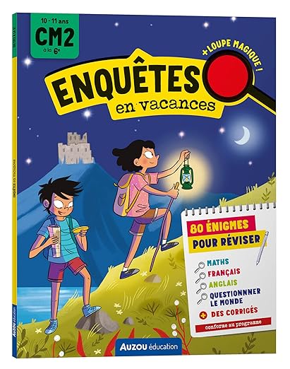 Enquêtes en vacances - du cm2 à la 6e Enquêtes en vacances - du cm2 à la 6e
