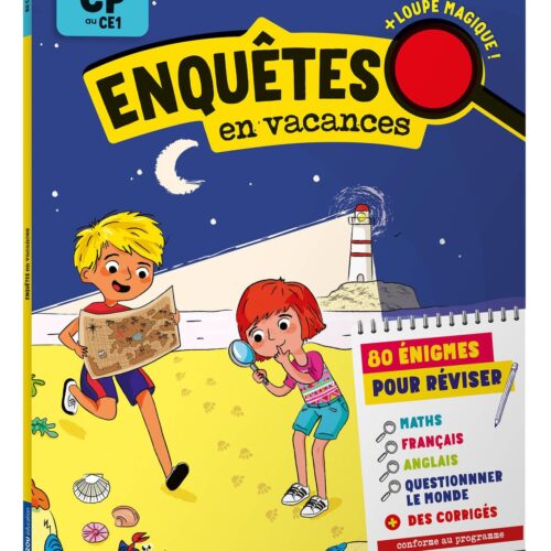 Enquêtes en vacances - du cp au ce1