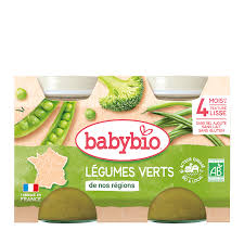 BABYBIO PETIT POT LEGUMES VERTS 2*130G
