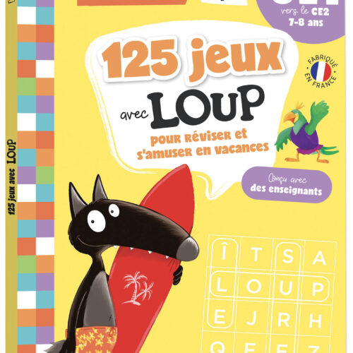 125 JEUX AVEC LOUP - DU CE1 VERS LE CE2