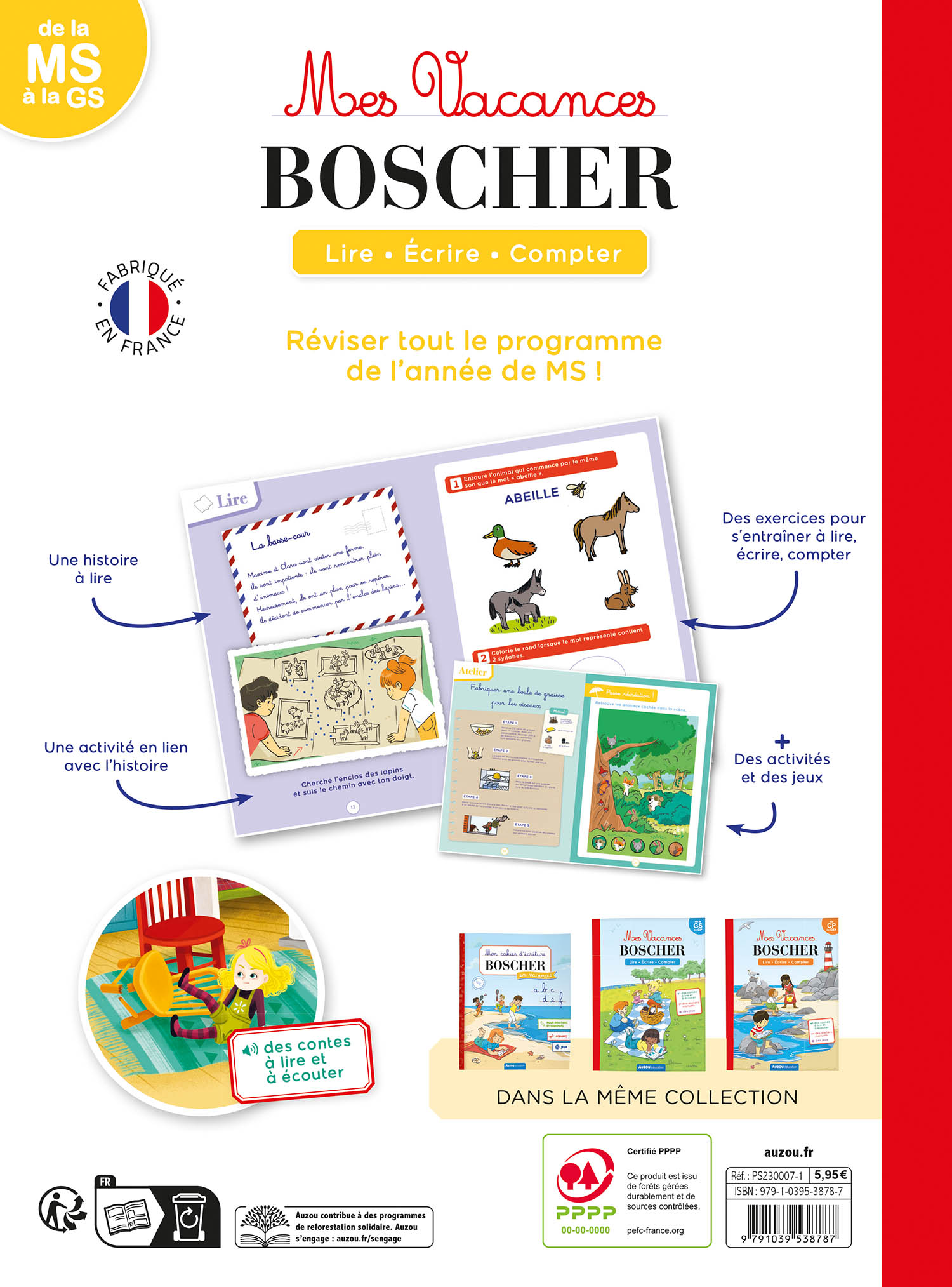 MES VACANCES BOSCHER - DE LA MS À LA GS MES VACANCES BOSCHER - DE LA MS À LA GS – Image 4